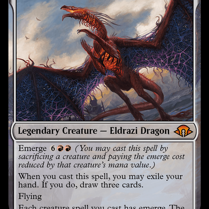 Herigast, Erupting Nullkite (MH3-008) - Modern Horizons 3 Foil