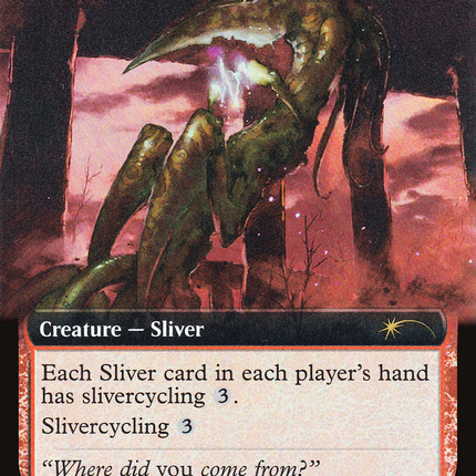 Homing Sliver (SLD-640) - Secret Lair Drop: (Extended Art) Foil