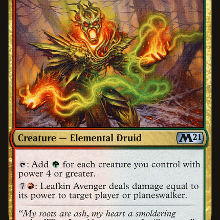 Leafkin Avenger (M21-220) - Core Set 2021 Foil
