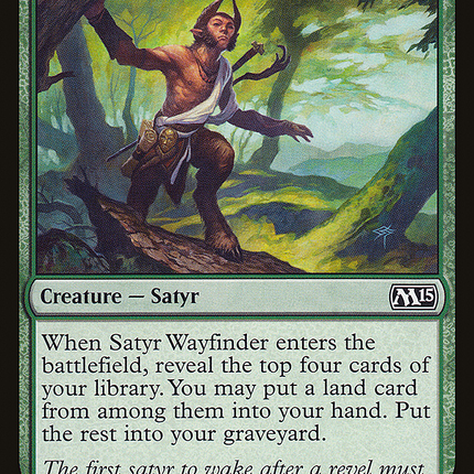 Satyr Wayfinder (M15-198) - Magic 2015 Foil