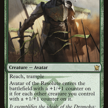 Avatar of the Resolute (DTK-175) - Dragons of Tarkir