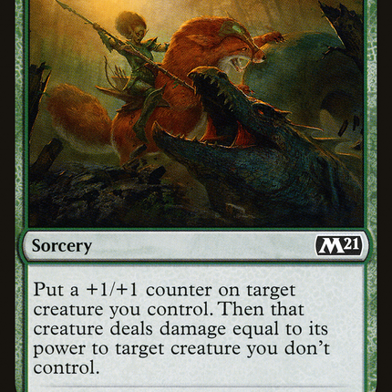 Hunter's Edge (M21-189) - Core Set 2021 Foil