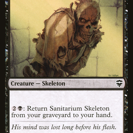 Sanitarium Skeleton (CMR-148) - Commander Legends
