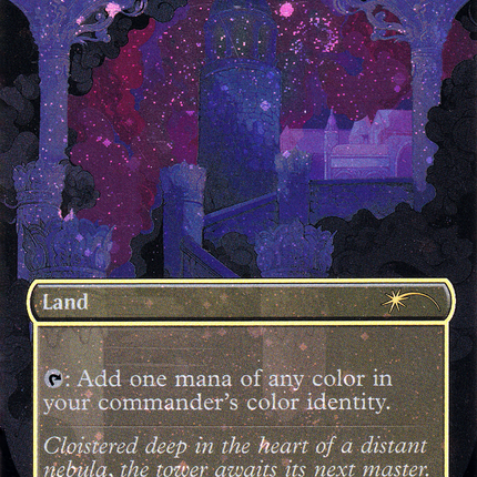 Command Tower (SLD-1496) - Secret Lair Drop (Borderless) Foil