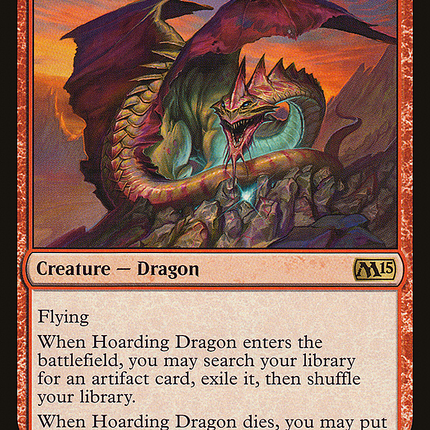 Hoarding Dragon (M15-149) - Magic 2015 Foil
