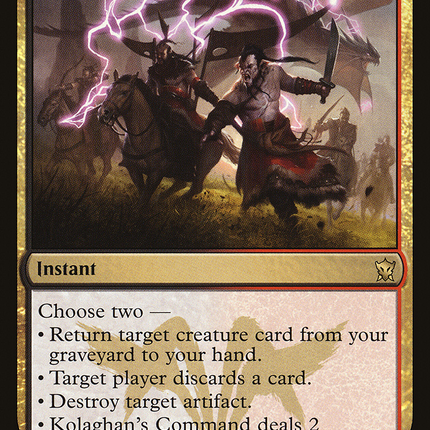 Kolaghan's Command (DTK-224) - Dragons of Tarkir Foil