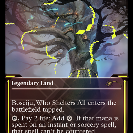 Boseiju, Who Shelters All (SLD-426) - Secret Lair Drop: (Showcase) Foil