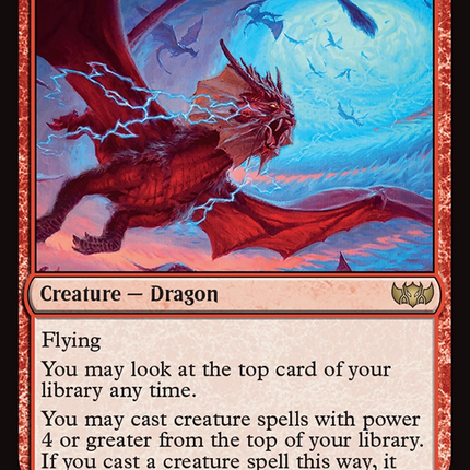 Thundermane Dragon (TDC-038) - Commander: Tarkir: Dragonstorm