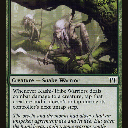 Kashi-Tribe Warriors (CHK-221) - Champions of Kamigawa