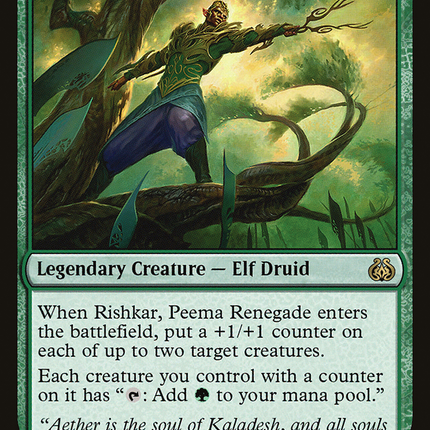 Rishkar, Peema Renegade (AER-122) - Aether Revolt Foil