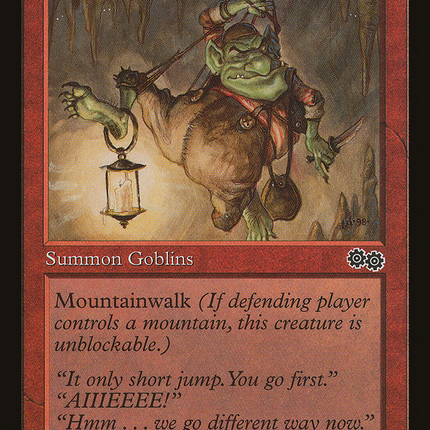 Goblin Spelunkers (USG-195) - Urza's Saga