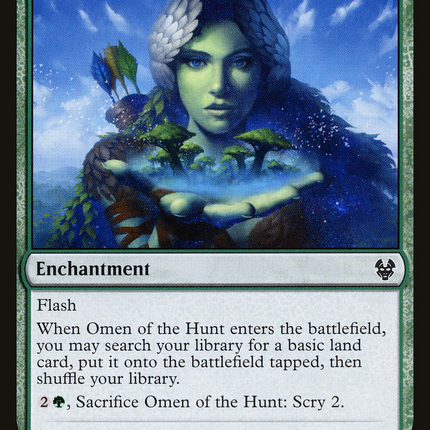 Omen of the Hunt (THB-192) - Theros Beyond Death Foil
