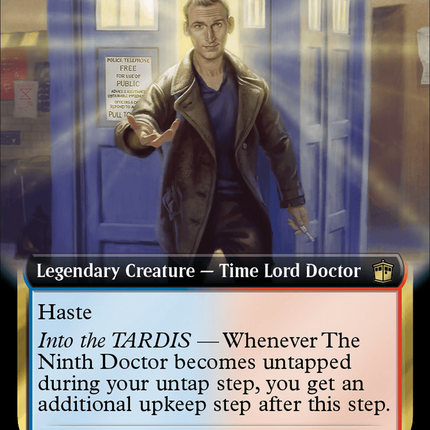 The Ninth Doctor (WHO-432) - Doctor Who: (Extended Art)