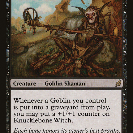 Knucklebone Witch (LRW-120) - Lorwyn Foil