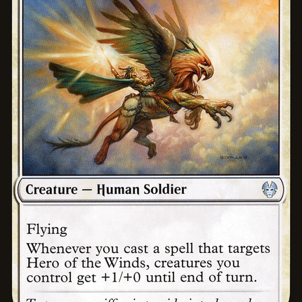 Hero of the Winds (THB-023) - Theros Beyond Death Foil