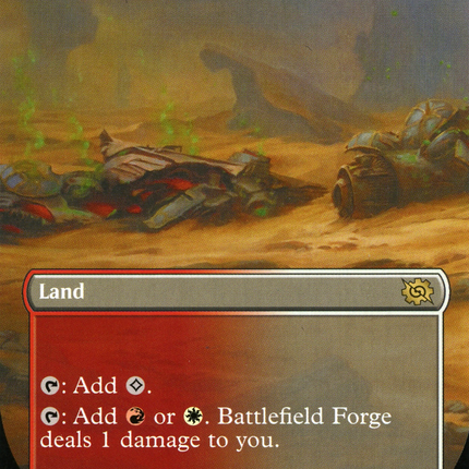 Battlefield Forge (BRO-297) - The Brothers' War (Borderless) Foil