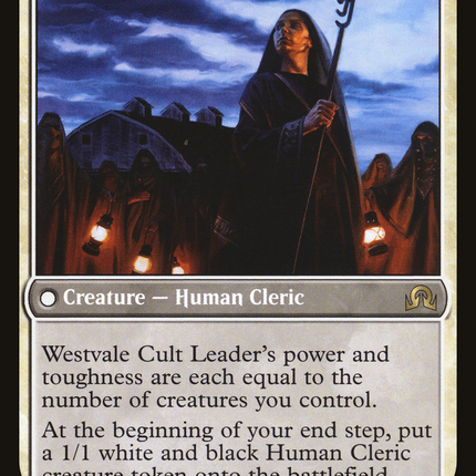 Hanweir Militia Captain // Westvale Cult Leader (SOI-021) - Shadows over Innistrad: (Double Faced Transform) Foil