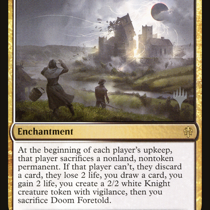 Doom Foretold (PPELD-187) - Throne of Eldraine Promos Foil