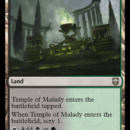 Temple of Malady (M3C-388) - Modern Horizons 3 Commander Foil