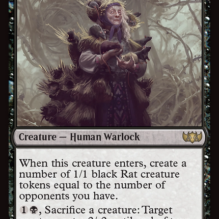 Chittering Witch (TDC-175) - Commander: Tarkir: Dragonstorm
