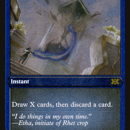 Pull from Tomorrow (Foil Etched) (2X2-433) - Double Masters 2022 Foil