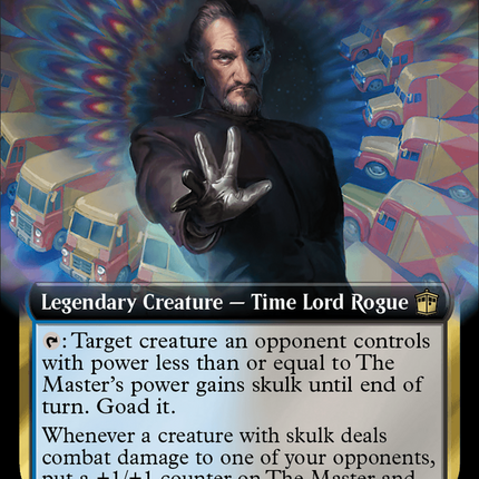 The Master, Mesmerist (WHO-428) - Doctor Who: (Extended Art)