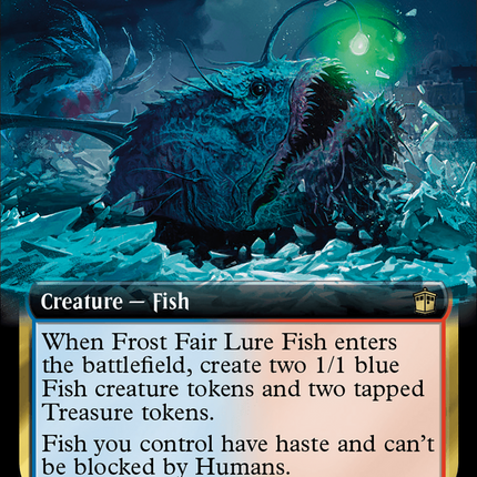 Frost Fair Lure Fish (WHO-416) - Doctor Who: (Extended Art) Foil