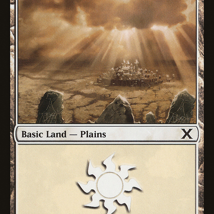 Plains (10E-366) - Tenth Edition Foil