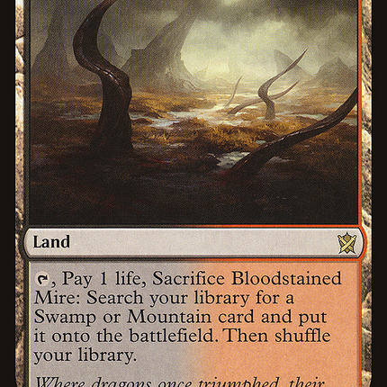 Bloodstained Mire (KTK-230) - Khans of Tarkir Foil