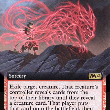 Transmogrify (M21-370) - Core Set 2021: (Extended Art) Foil