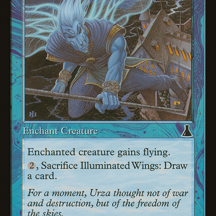 Illuminated Wings (UDS-034) - Urza's Destiny Foil