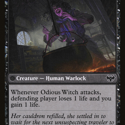 Ragged Recluse // Odious Witch (VOW-127) - Innistrad: Crimson Vow: (Double Faced Transform) Foil