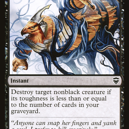 Ghastly Demise (CMR-129) - Commander Legends Foil