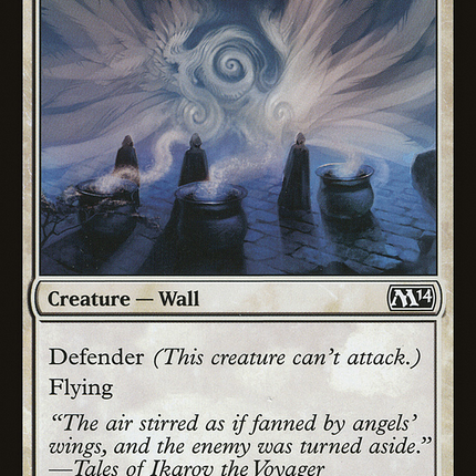 Angelic Wall (M14-004) - Magic 2014 Foil