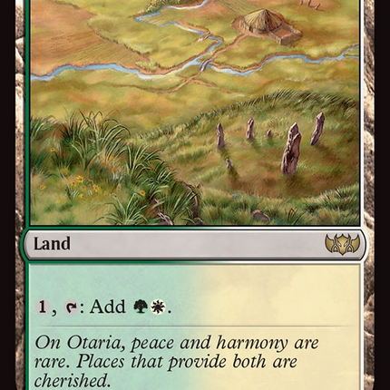 Sungrass Prairie (TDC-397) - Commander: Tarkir: Dragonstorm
