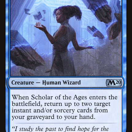Scholar of the Ages (M20-074) - Core Set 2020 Foil