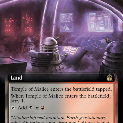Temple of Malice (WHO-527) - Doctor Who: (Extended Art)