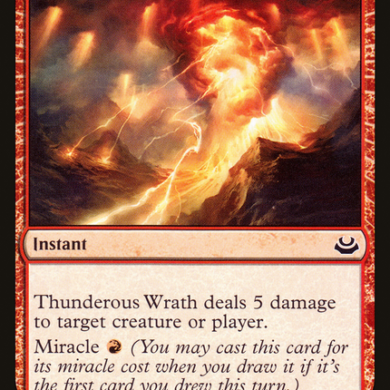 Thunderous Wrath (MM3-113) - Modern Masters 2017: (miracle)