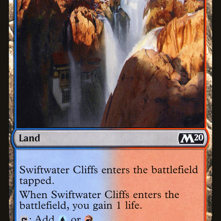 Swiftwater Cliffs (M20-252) - Core Set 2020 Foil