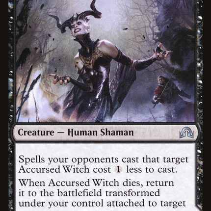 Accursed Witch // Infectious Curse (SOI-097) - Shadows over Innistrad: (Double Faced Transform)