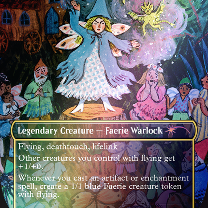 Alela, Artful Provocateur (SLD-1630) - Secret Lair Drop (Borderless) Foil