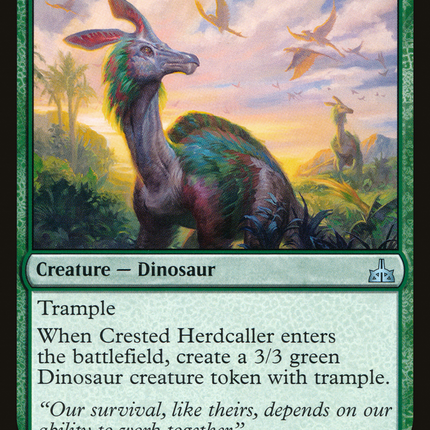 Crested Herdcaller (RIX-126) - Rivals of Ixalan Foil