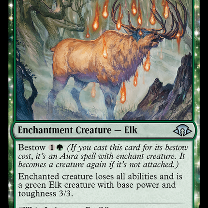 Trickster's Elk (MH3-175) - Modern Horizons 3: (enchantment) Foil