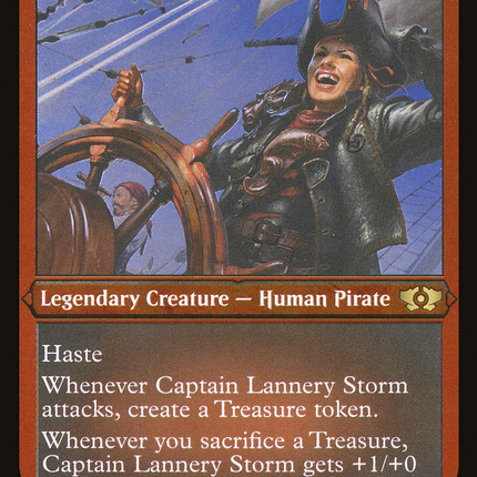 Captain Lannery Storm (Foil Etched) (MUL-085) - Multiverse Legends Foil