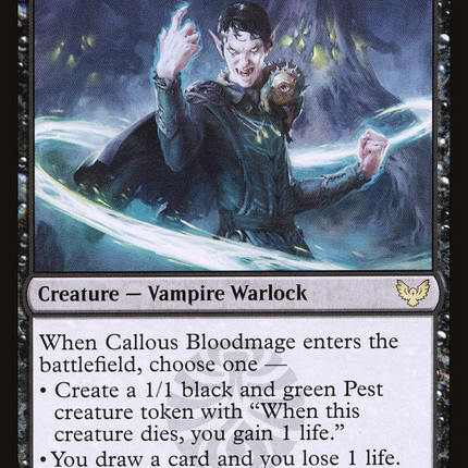 Callous Bloodmage (STX-066) - Strixhaven: School of Mages