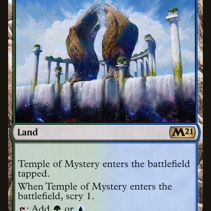 Temple of Mystery (M21-254) - Core Set 2021