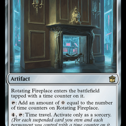 Rotating Fireplace (WHO-183) - Doctor Who