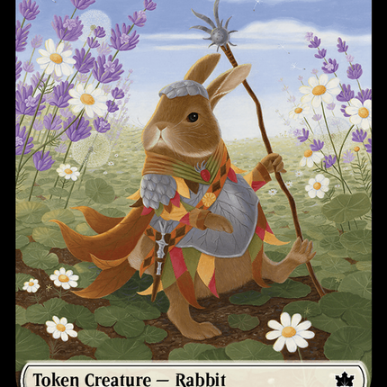 Rabbit (BLB-003) - Bloomburrow Tokens Foil