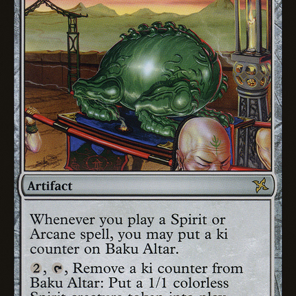 Baku Altar (BOK-152) - Betrayers of Kamigawa Foil
