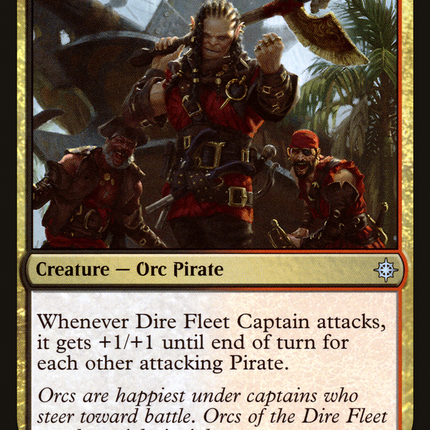 Dire Fleet Captain (XLN-221) - Ixalan
